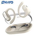 Auriculares OHAYO Open Ear, Bluetooth 5.4, Deportivos, Inalámbricos, 40 Horas de Reproducción, con Micrófono, Resistentes al Sudor IPX6