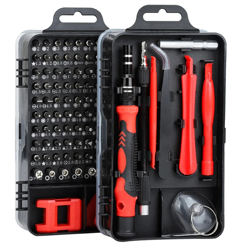 Kit Puntas Destornillador Magnético Torx Phillips Reparación