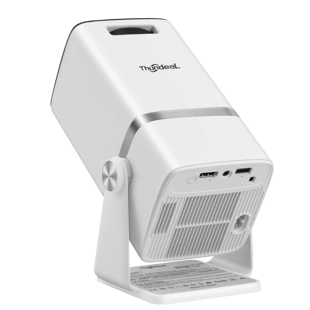 Mini Proyector ThundeaL TD80W Full HD 1080P 4K Android WiFi, Cine en Casa, Reuniones, Videos, Películas, Proyector Portátil TD80 PK HY320