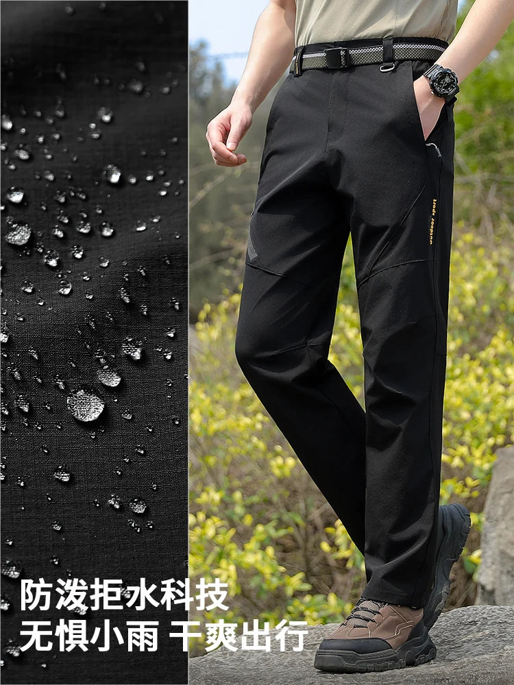 Pantalones de Montañismo Transpirables para Hombre, Verano Outdoor