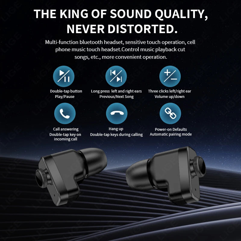 Reloj Inteligente AMOLED con Auriculares Bluetooth Incluidos
