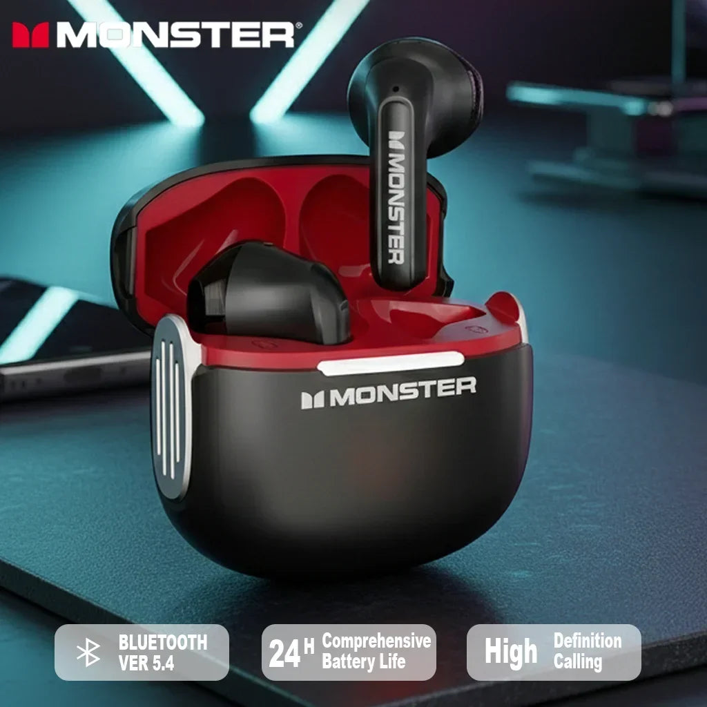 MONSTER GT15 Auriculares Bluetooth 5.4 Estéreo