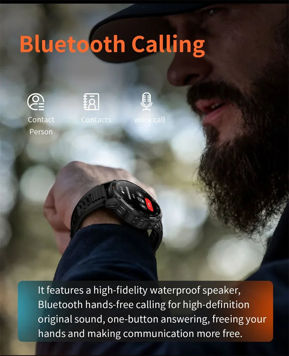 Reloj Inteligente Militar T-Rex 3 GPS Bluetooth
