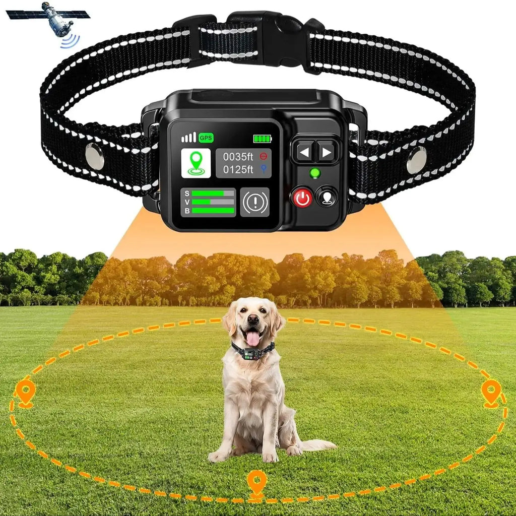Valla Electrónica GPS Inalámbrica para Perros - Alcance 15~2000m