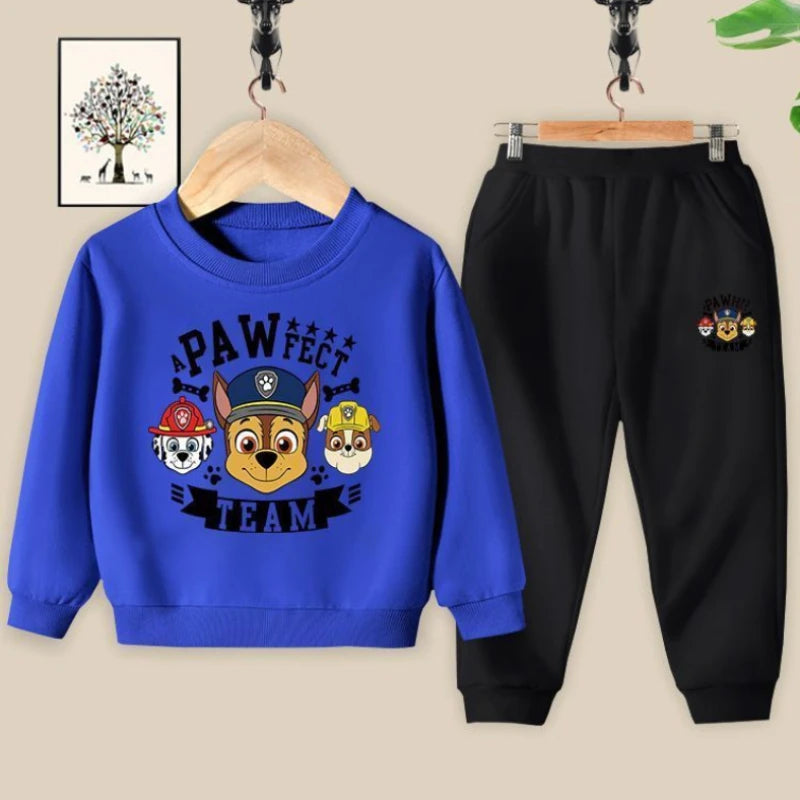 Conjunto PAW Patrol jersey cuello redondo y pantalón para niños