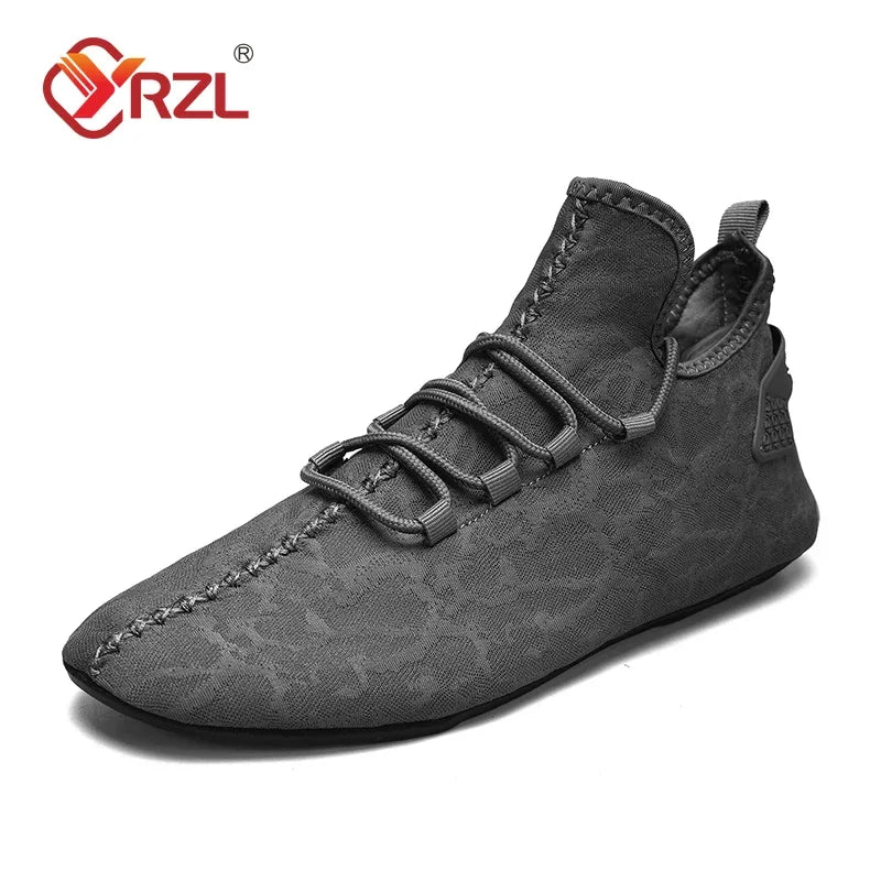 Mocasines de malla casual para hombre - Zapatos planos verano