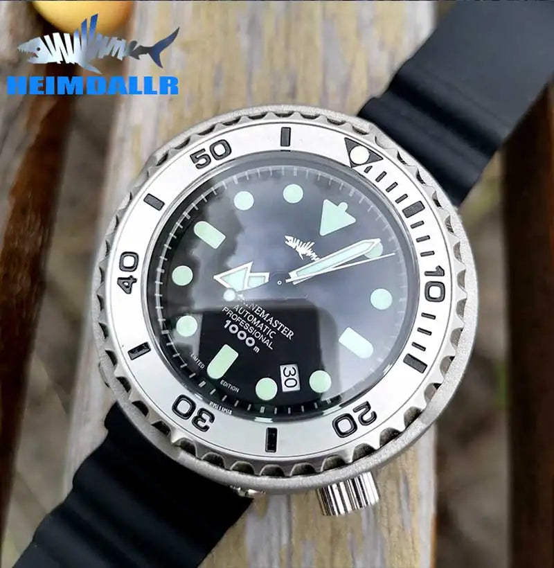 Reloj de Buceo Mecánico HEIMDALLR Tuna 1000M con Movimiento NH35A