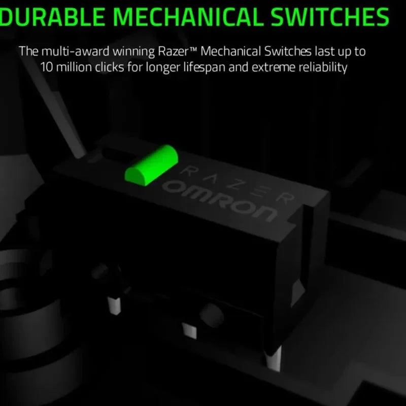 Razer DeathAdder Essential Ratón para juegos con cable / Ratones con cable 6400DPI 5 botones independientes para computadora portátil y PC Gamer