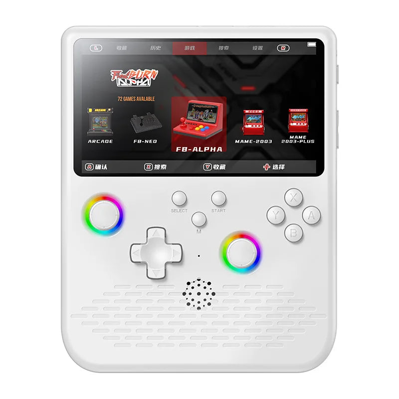 Consola de Juegos Retro Portátil H5, Pantalla IPS 4K de 5.0 Pulgadas, 64 GB