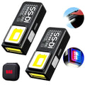 Mini Linterna LED Recargable USB con Imán, Luz de Trabajo Portátil