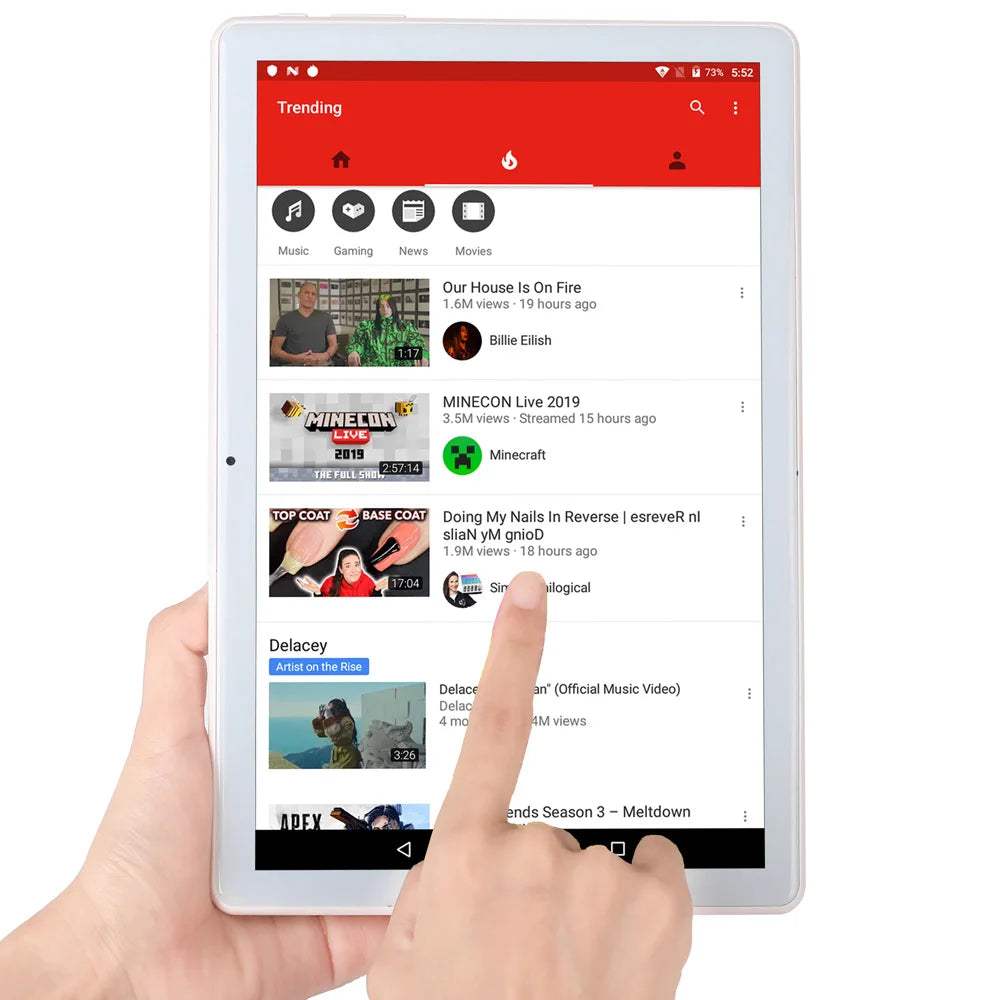 Nuevas Tabletas Android de 10.1 Pulgadas, Octa Core, 4GB RAM, 64GB ROM, Google Play, Cámaras Duales, Doble SIM, Llamadas Telefónicas, WiFi, Batería de 6000mAh