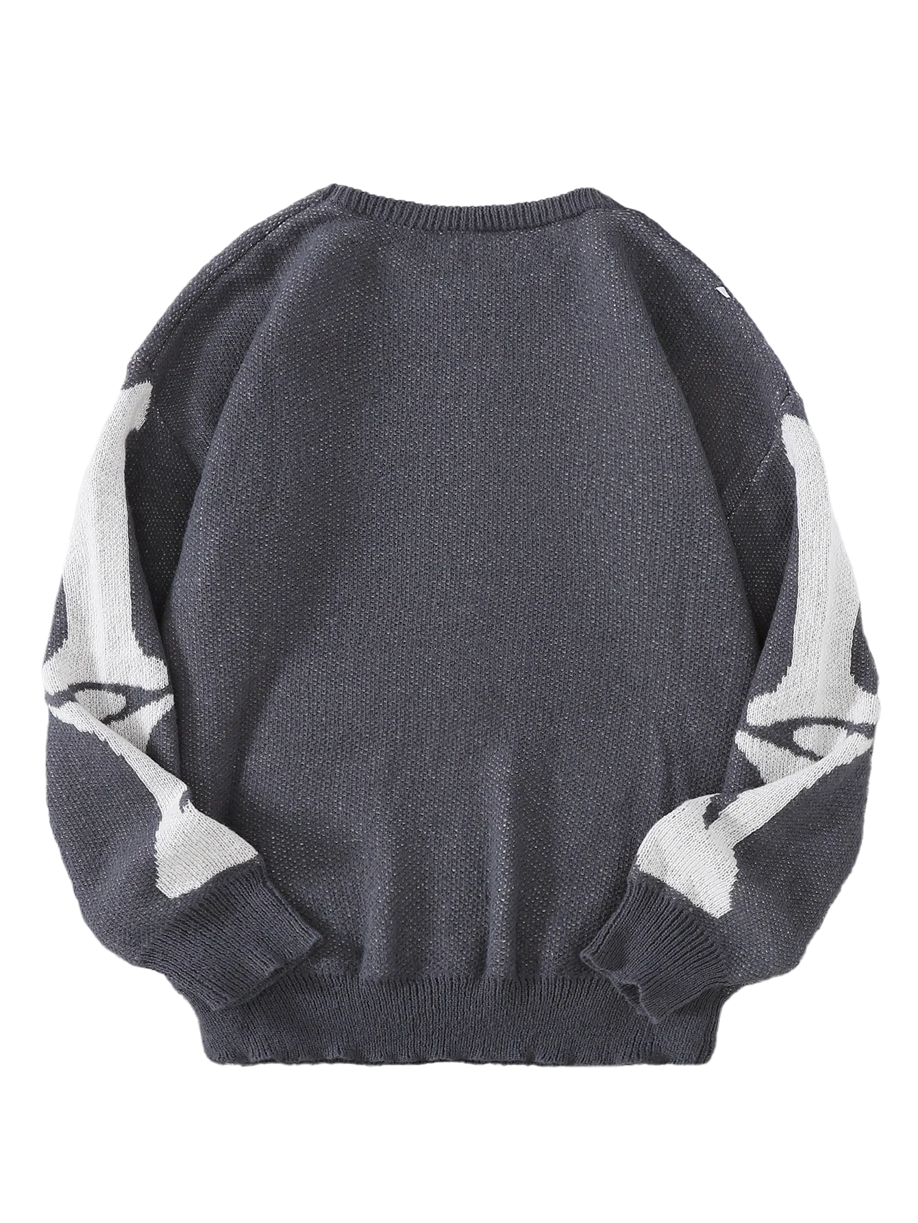 Nuevo Popular Otoño e Invierno Backbone Jacquard patrón pulóver suéter Casual cuello redondo tejido jersey de los hombres