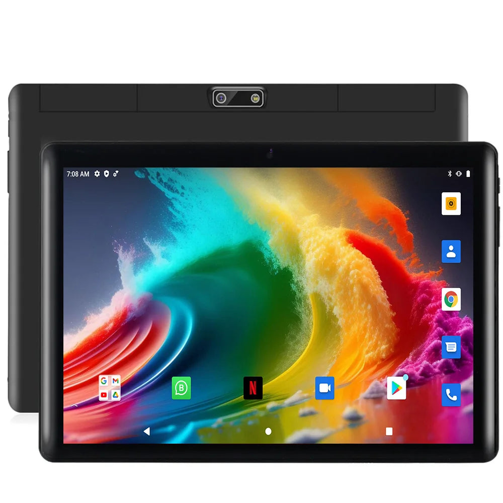 Nuevas Tabletas Android de Google de 10.1 Pulgadas, Octa Core, Doble SIM, Doble Cámara, Bluetooth, Wifi, Llamadas Telefónicas 3G, Tableta Portátil