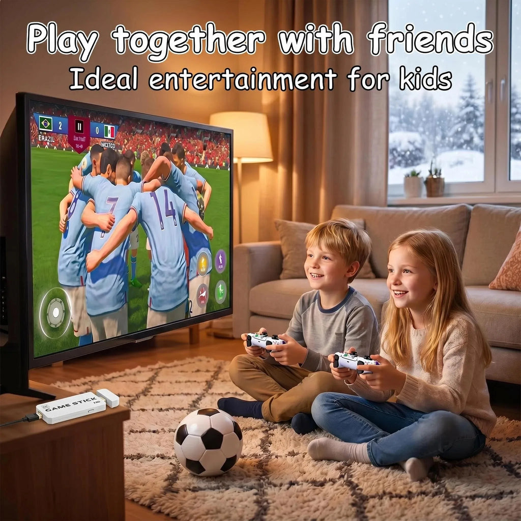 Consola de juegos retro X8 Ultra 4K HD 2026 con más de 50000 juegos, 45 emuladores de PS1, N64, arcade, mando inalámbrico 2.4G, Plug & Play, ideal para la televisión y como regalo para toda la familia.