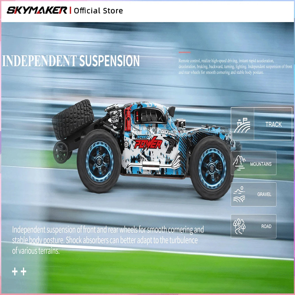 WLtoys RC Car 284161 1:28 Racing Mini 2,4G 30 KM/H 4WD coche eléctrico de alta velocidad Control remoto Drift 1/28 juguetes para niños regalos