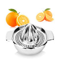 LMETJMA exprimidor de limón de acero inoxidable, exprimidor Manual para exprimidor de limón y naranja, escariadores, exprimidor de frutas y verduras, herramienta de cocina