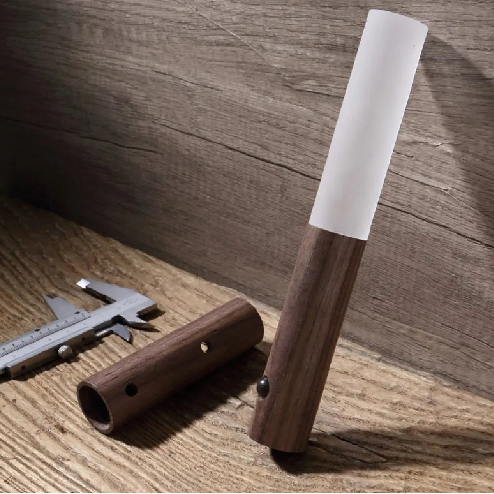 Luz LED nocturna USB, lámpara de pared magnética, armario de cocina, luz para el hogar, escalera, dormitorio, mesa, lámpara de movimiento, iluminación de noche