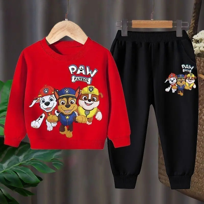 Conjunto PAW Patrol manga larga y pantalón para niños dos piezas
