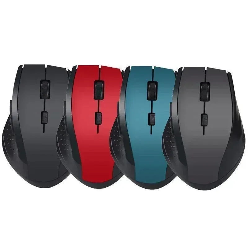 Ratón inalámbrico de 2,4 Ghz para ordenador, ratón para juegos de PC con receptor USB, accesorios para ordenador portátil