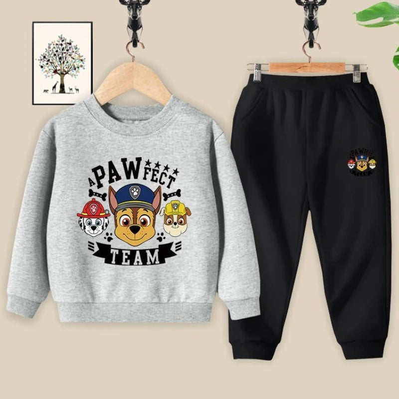 Conjunto PAW Patrol jersey cuello redondo y pantalón para niños