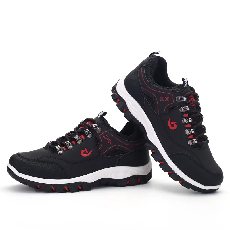 Zapatos de hombre, zapatos informales de cuero para hombre, zapatillas de deporte para primavera, Otoño e Invierno, tenis masculinos, zapatos ligeros para caminar