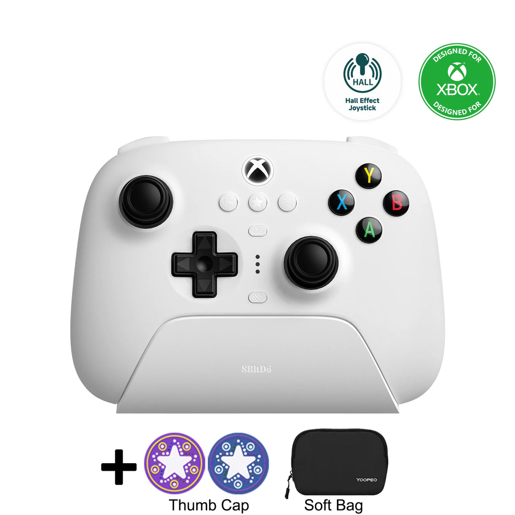 Controlador de juegos 8BitDo Ultimate de 3 modos para Xbox Series X | S, Xbox One Windows y Android Pulsadores de efecto Hall