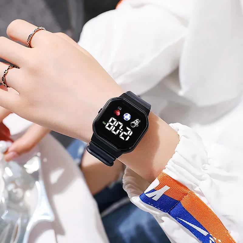 Reloj LED Spaceman Digital para Niños y Niñas
