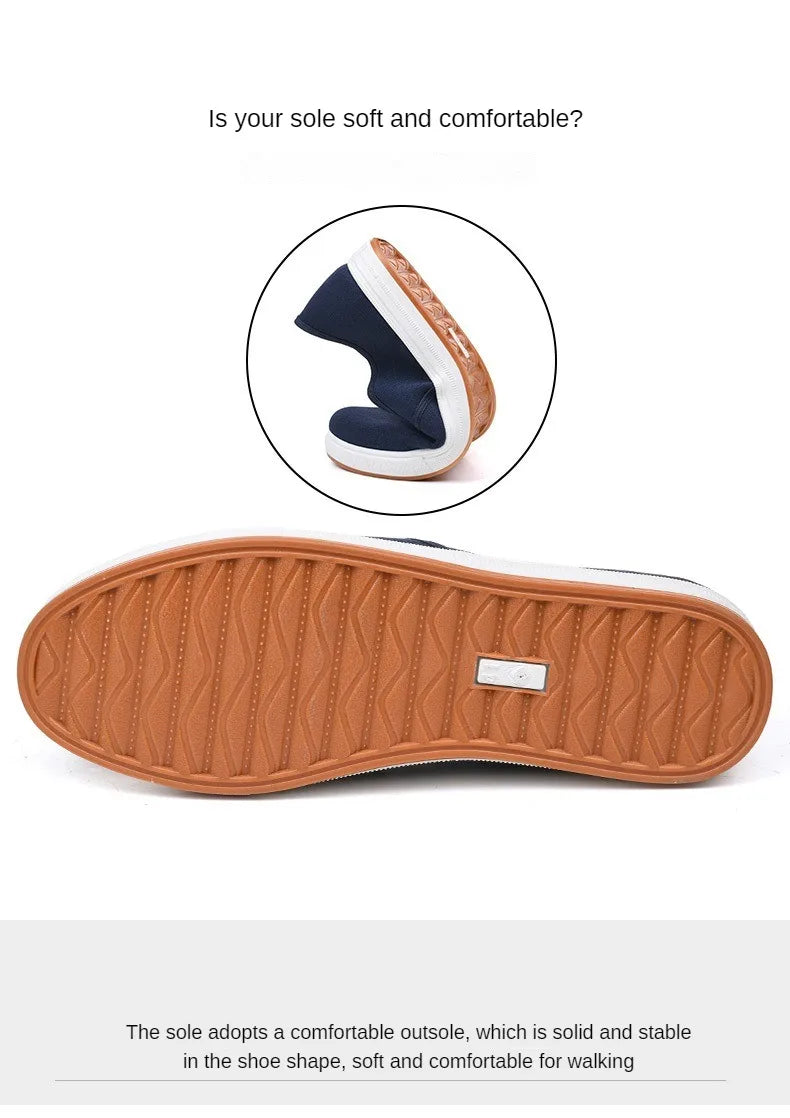 Zapatillas de Lona para Hombre sin Cordones | Livianas y Casuales