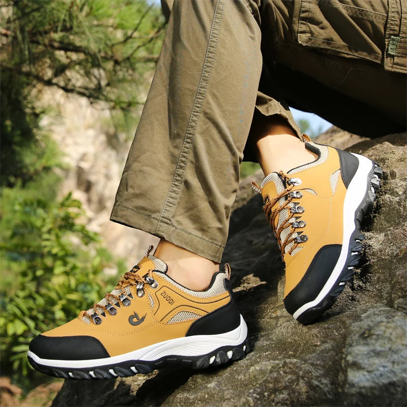 Zapatos de hombre, zapatos informales de cuero para hombre, zapatillas de deporte para primavera, Otoño e Invierno, tenis masculinos, zapatos ligeros para caminar