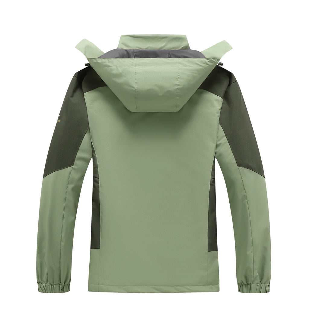 Chaqueta 3 en 1 de Montañismo con Capucha para Hombre