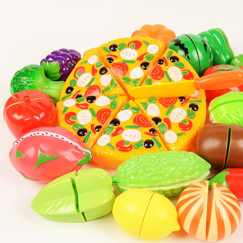 Juego de Corte de Frutas y Verduras para Niños Set de Cocina