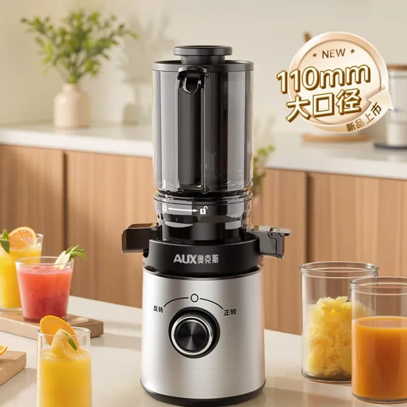 Extractor de Jugos Eléctrico Automático con Separador de Pulpa
