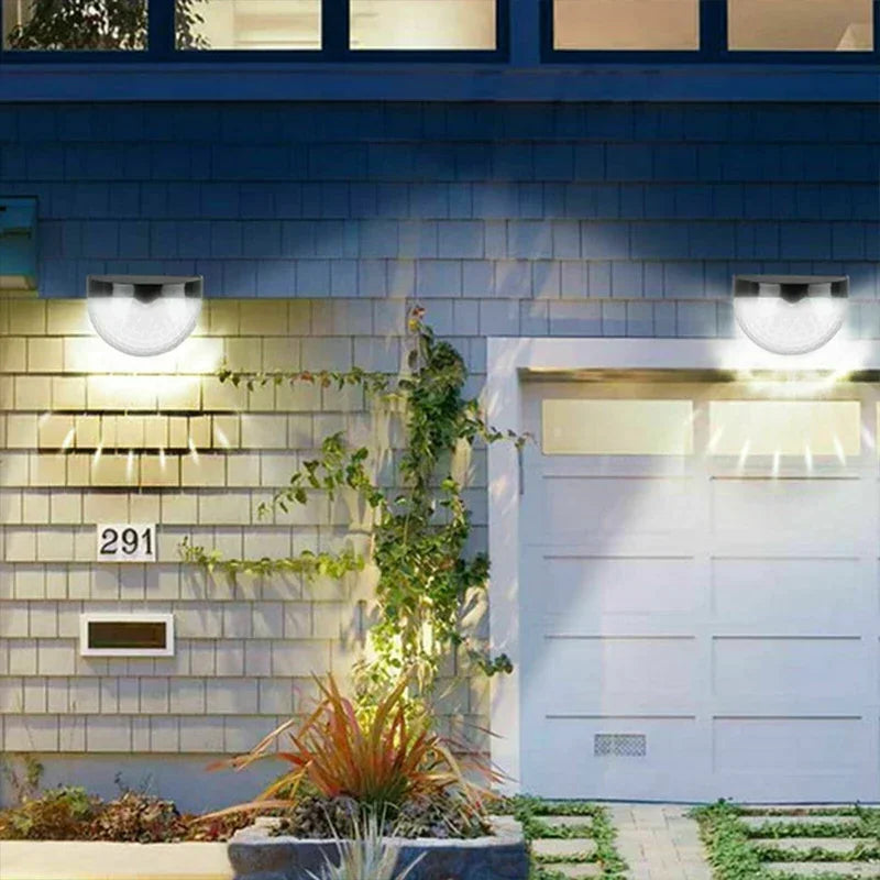 Set de 6 Lámparas Solares LED para Jardín y Valla