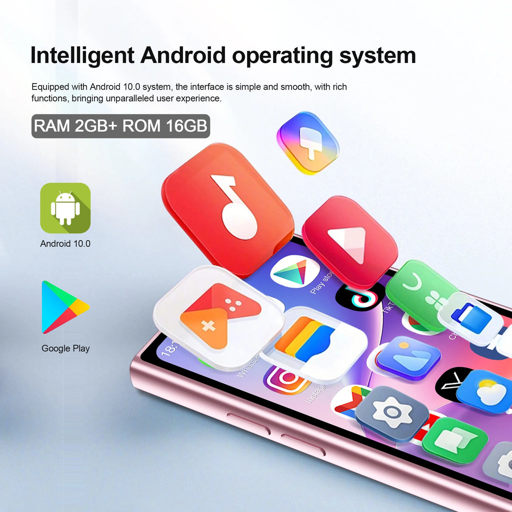 SERVO S27 MINI Android Palm Smartphone 3G WCDMA RAM 2GB ROM 16GB Google Play Desbloqueo facial Dual SIM Pantalla de 4,0 "Mini teléfonos inteligentes