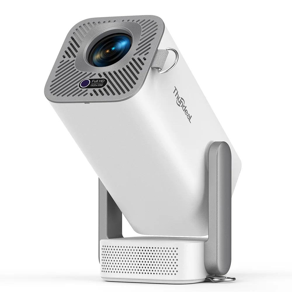 ThundeaL Nuevo Proyector 4K Full HD TD80 Pro Android WiFi 3D Home Theater TD80Pro Proyector Portátil Mini con Video 3D PK TD80W