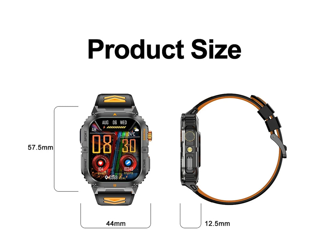 Reloj Inteligente Deportivo IP68 100+ Modos