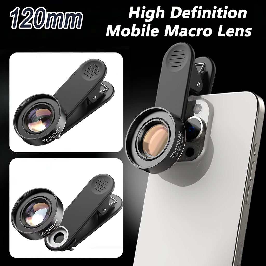Lente Macro Universal para Teléfono con Filtros CPL y Starlight