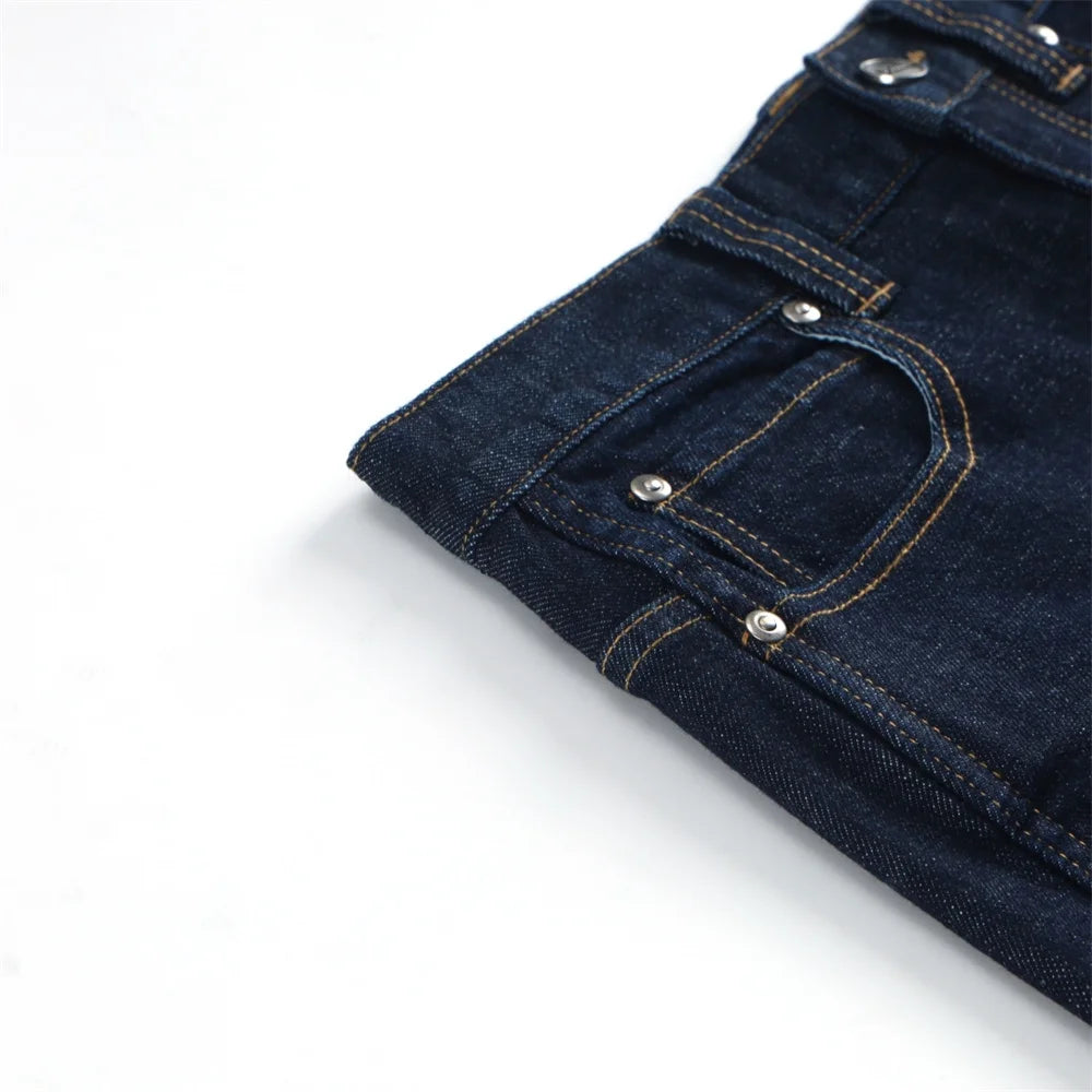 Pantalones de Mezclilla de Cintura Baja para Mujer