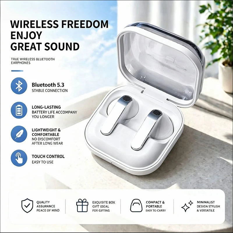 Auriculares TWS 2026 con Estuche de Carga Bluetooth