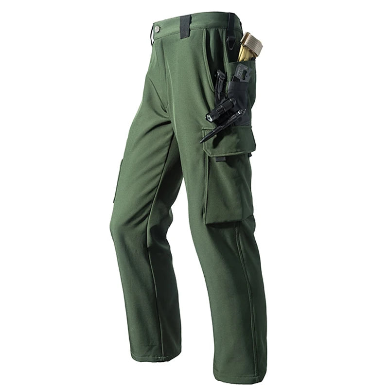 Chaquetas tácticas de piel de tiburón City Gargo para hombre, pantalones de senderismo, pesca, escalada, senderismo, pantalones informales para caza y acampada, M-5XL