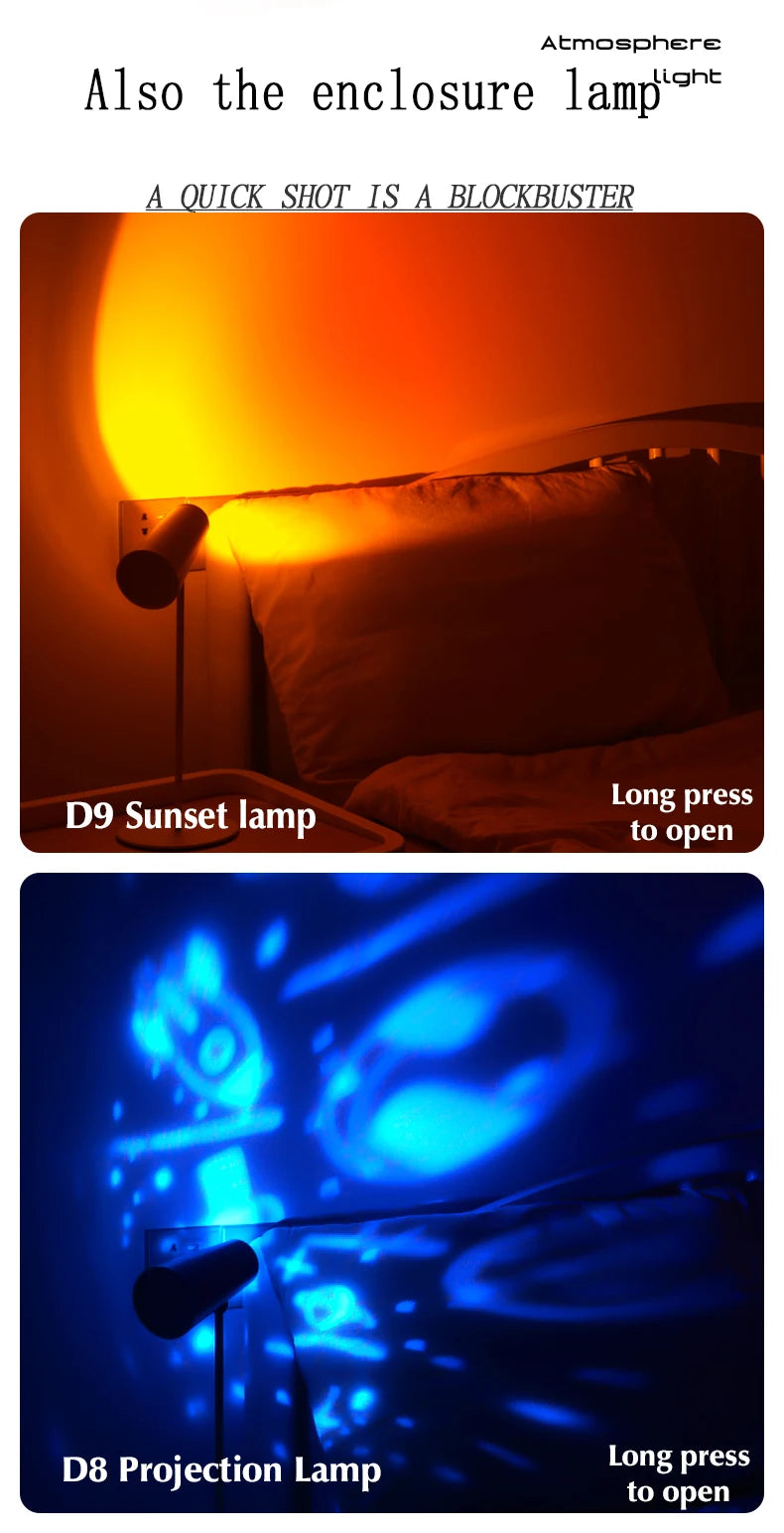 Lessdot-Lámpara de escritorio de lectura multifuncional 4 en 1, lámpara de escritorio magnética portátil, luz nocturna de atardecer, luz de ambiente colgante con carga USB
