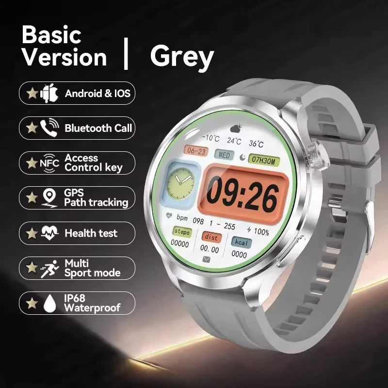 Smartwatch con GPS y Llamadas, Pantalla AMOLED 1.61 Pulgadas