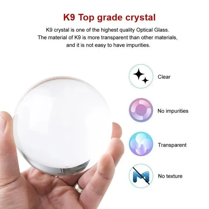 Bola de Cristal 3D Luz Nocturna Sistema Solar Grabado con Láser