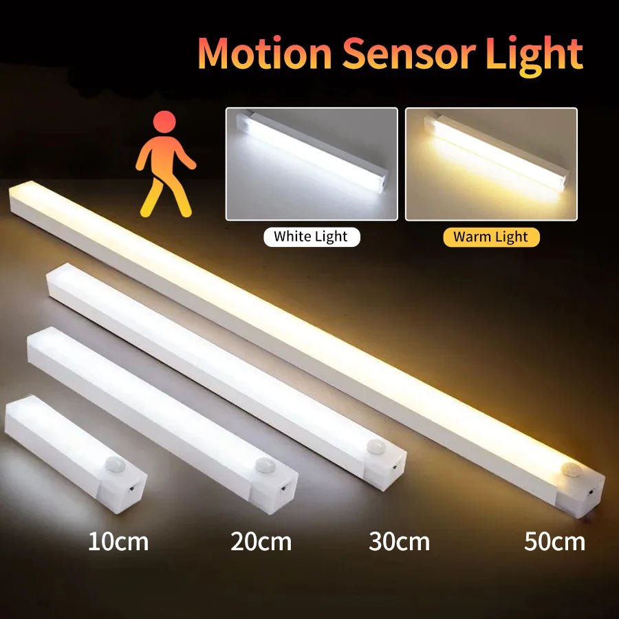 Barra de Luces LED con Sensor de Movimiento para Armario