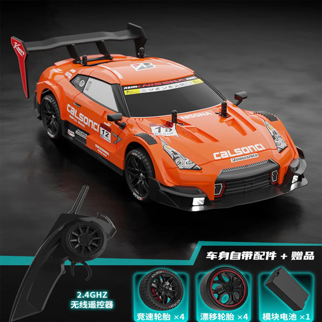 Coche RC GTR 2,4G Drift Racing Car 4WD todoterreno Radio Control remoto vehículo electrónico Hobby juguetes para niños