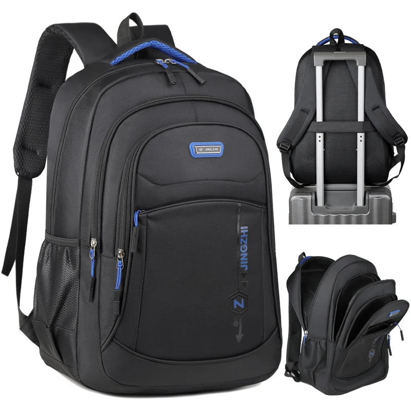 Mochila Casual para Laptop con Múltiples Bolsillos para Viajes y Negocios