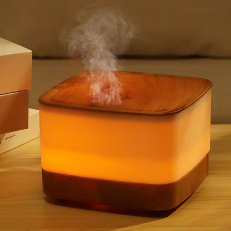 Difusor de Aire Cubo con Luz Nocturna y Control