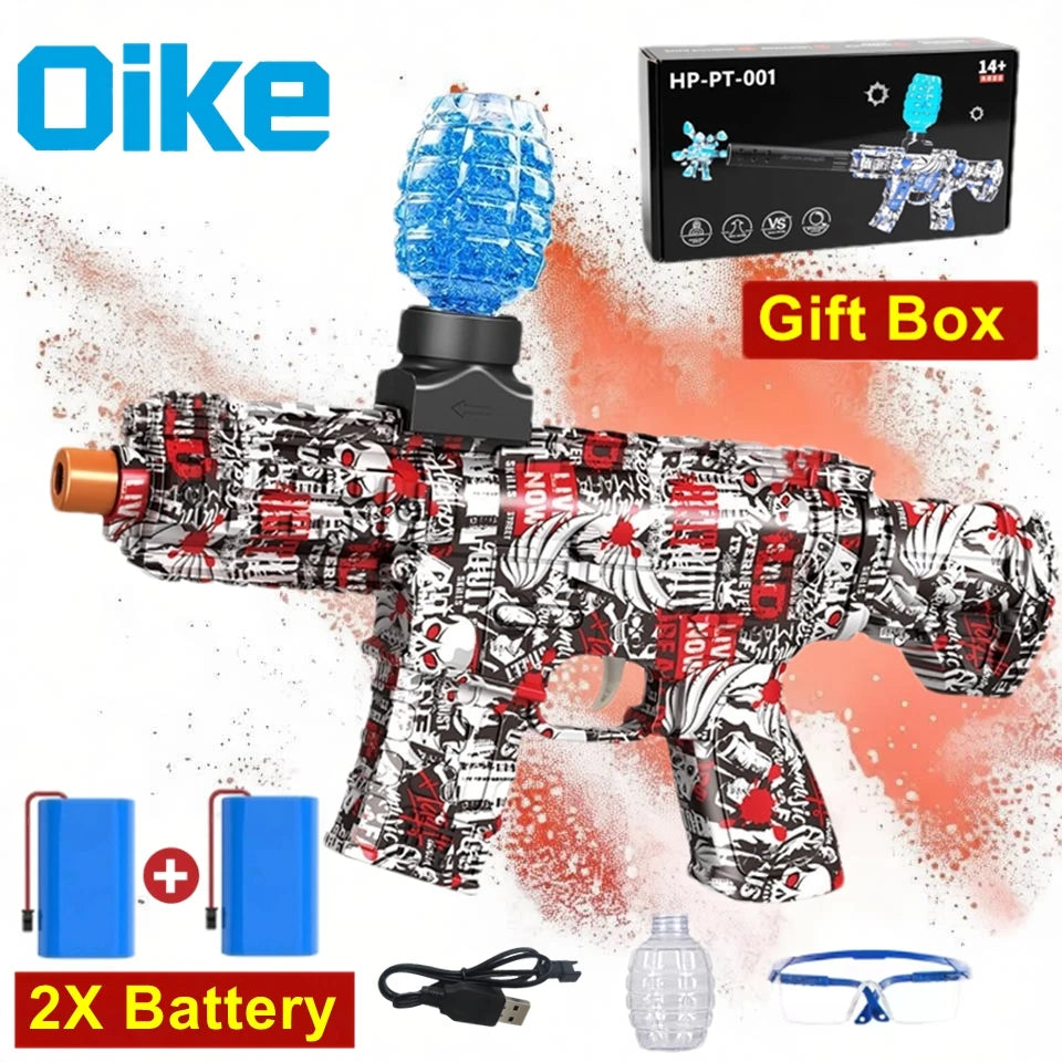 Pistola Eléctrica de Bolas de Gel M416 para Juegos al Aire Libre
