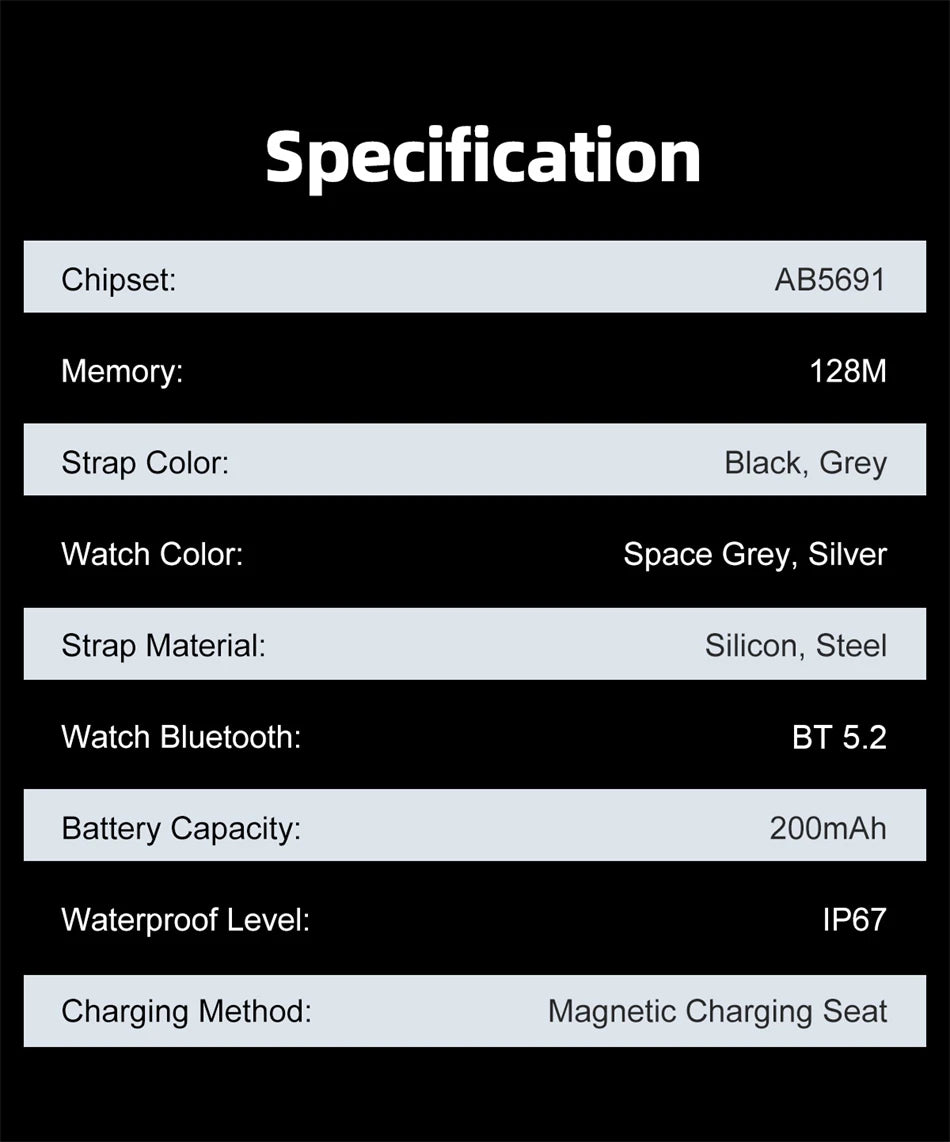 Reloj Inteligente Ultrafino AMOLED Deportivo 2026