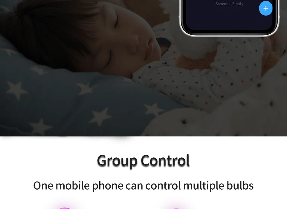Bombilla LED Inteligente RGB Tuya con Control Bluetooth